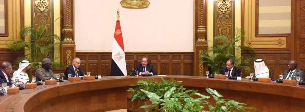أخبار مصر - الرئيس السيسي يلتقي رؤساء الوفود المُشاركين في الدورة التاسعة لـ أسبوع القاهرة للمياه 2026
