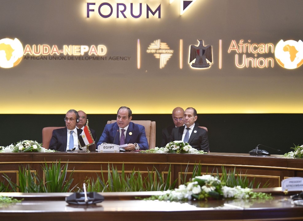 أخبار مصر - الرئيس السيسي يترأس أعمال قمة الدول المؤسسة لوكالة الاتحاد الأفريقي للتنمية «أودا - نيباد»
