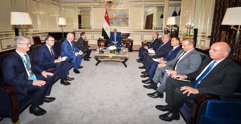 الرئيس السيسي يلتقي «أليكسي ليخاتشوف» المدير العام للوكالة الحكومية الروسية للطاقة النووية أخبار مصر - الرئيس السيسي يلتقي «أليكسي ليخاتشوف» المدير العام للوكالة الحكومية الروسية للطاقة النووية