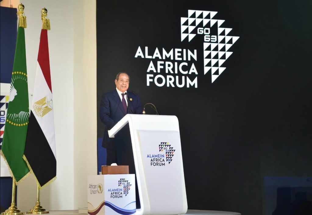 الرئيس السيسي يفتتح منتدى «العلمين – أفريقيا للأعمال» بمدينة العلمين الجديدة أخبار مصر - الرئيس السيسي يفتتح منتدى «العلمين - أفريقيا للأعمال» بمدينة العلمين الجديدة